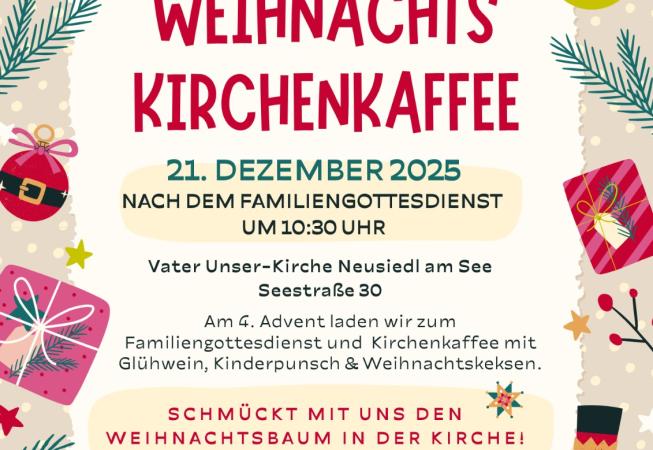 Familiengottesdienst 4. Advent 21.12.2025 VaterUnser-Kirche Neusiedl
